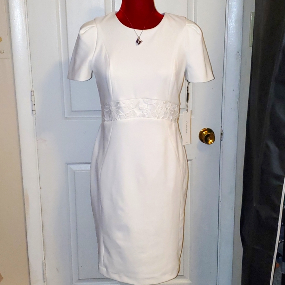 Casual White Dress